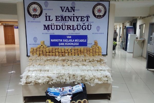 254 kilo eroin ele geçirildi