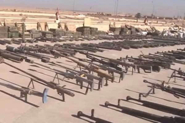 NATO silahları IŞİD deposunda