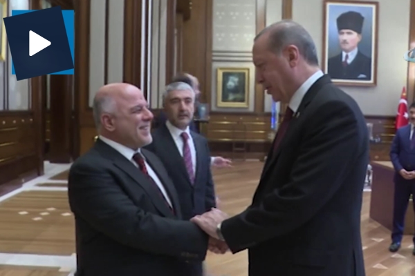 Erdoğan Irak Başbakanı İbadi ile bir araya geldi