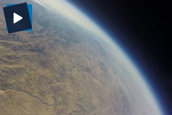 Liseliler uzaydan görüntü çekti