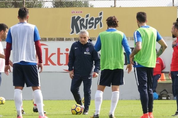 Trabzonspor, Galatasaray maçı hazırlıklarına başladı