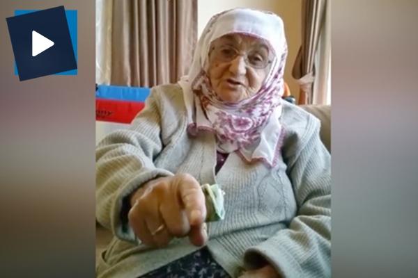 Fanatik Trabzonsporlu babaanne sosyal medyayı salladı!