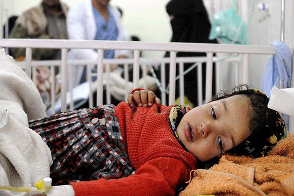 Yemen'de kolera salgını