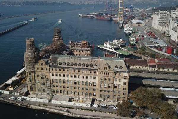 Haydarpaşa Garı'nda çalışmalar sürüyor