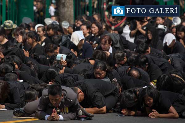 Tayland Kralı'nın 5 günlük dev cenaze töreni için 340 milyon TL harcandı