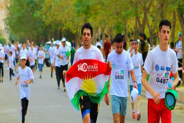 Erbil'de Uluslararası Koşu Yarışı