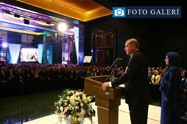 Cumhuriyet Bayramı resepsiyonundan çarpıcı kareler