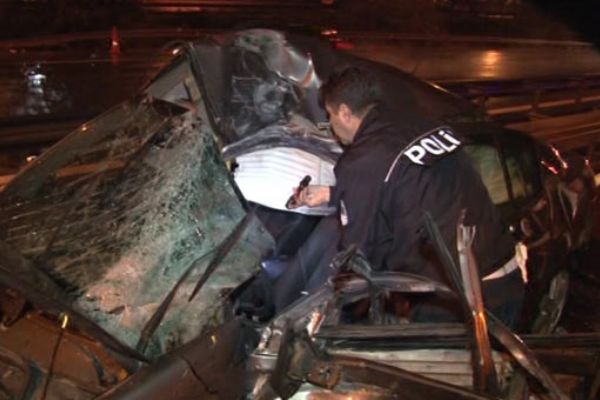 TEM Otoyolu'nda korkunç kaza! 1 kişi öldü