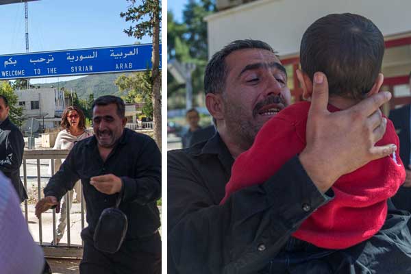 Sınırın sıfır noktasında evlada kavuşmak