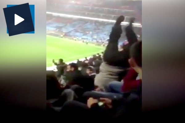 Trabzonsporlu taraftarın sevinci sosyal medyayı salladı