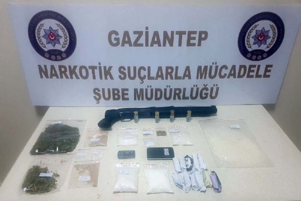 Gaziantep'te uyuşturucu operasyonu: 16 kişi gözaltına alındı