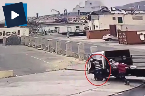 İnanılmaz kaza kamerada