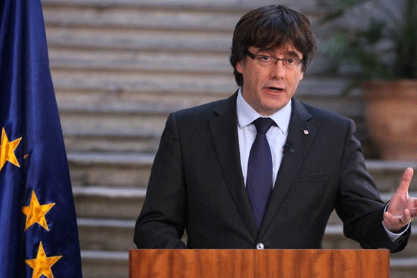 Puigdemont: Ayrılıkçı fikrimizden vazgeçmeyeceğiz