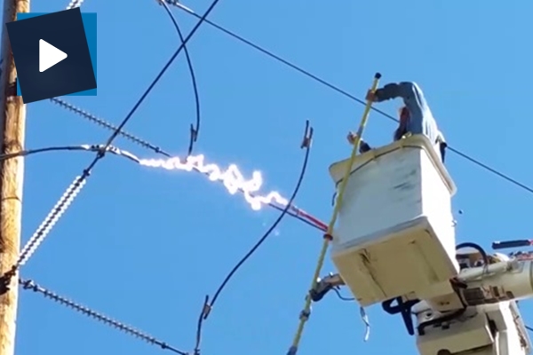 Yüksek gerilim kablosu kesilirse ne olur?