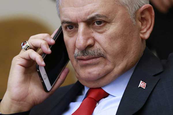Başbakan Yıldırım'dan İspanya Başbakanı'na Katalonya telefonu