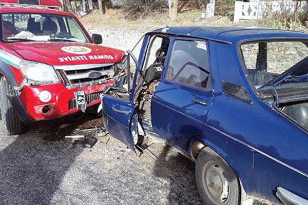 Kütahya'da kaza! Yaralılar var