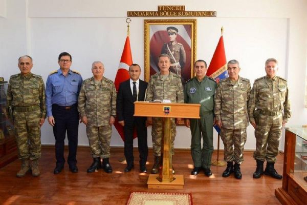 Hulusi Akar, Tunceli ve Erzincan bölgelerinde incelemelerde bulundu