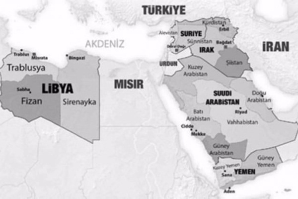 New York Times 5 ülkeyi 14 parçaya böldü