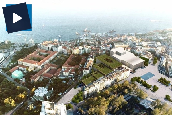 AKM havadan böyle görüntülendi