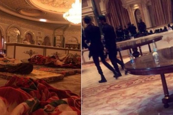 Prenslerin tutulduğu otelden ilk görüntü geldi