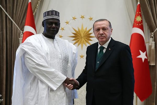 Cumhurbaşkanı Erdoğan, Nijer Ulusal Meclis Başkanıyla görüştü