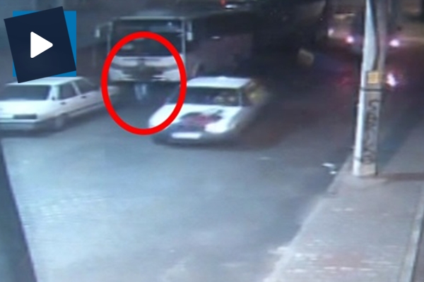 Otomobili 10 saniyede çalarak kayıplara karıştı