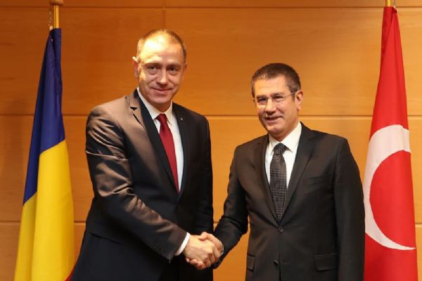 Nurettin Canikli, Romanyalı mevkidaşı ile görüştü