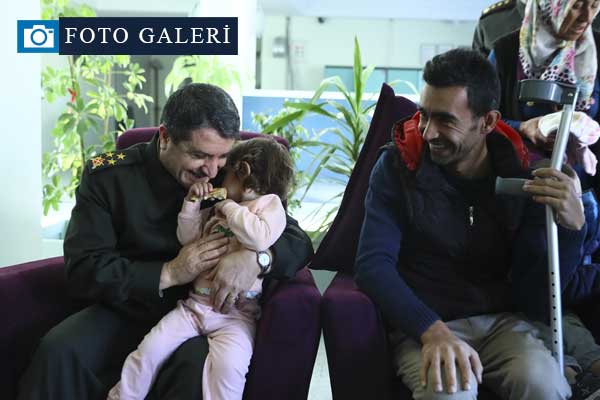 Genelkurmay'dan darp edilen askerlere ziyaret