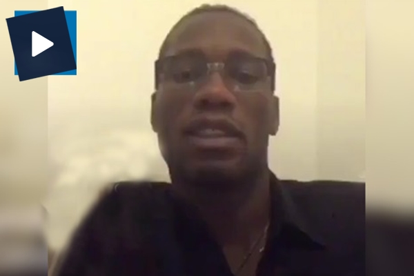 Drogba, yayınında 'Fenerbahçe' yazılmasına öyle bir tepki verdi ki