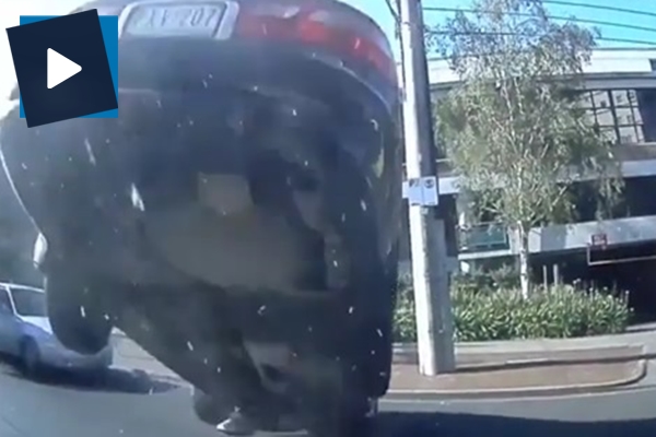 96 yaşındaki adam otoparktan böyle çıktı!