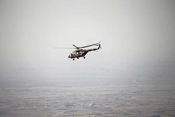 Irak'ta askeri helikopter düştü: 7 ölü