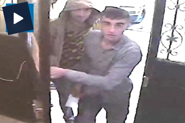 Ev sahibi ile karşılaşan pişkin hırsızlar pes dedirtti