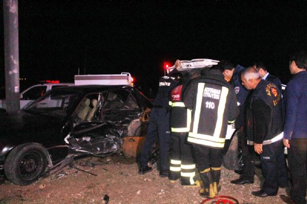 Adıyaman'da düğün dönüşü kaza: 9 yaralı