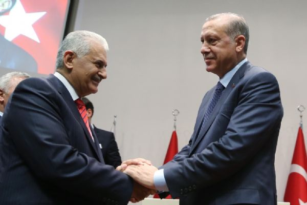 Cumhurbaşkanı Erdoğan Başbakan Binali Yıldırım'la görüştü