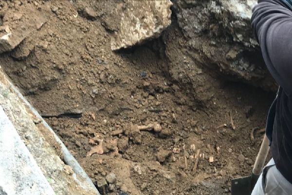 Kazı alanında arkeologlar çalışma yapacak