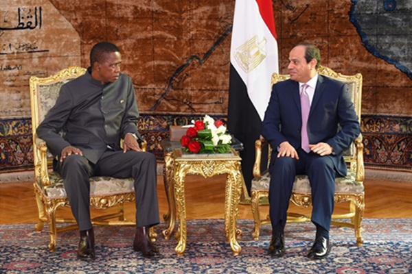 Zambiya Devlet Başkanı Mısır'da