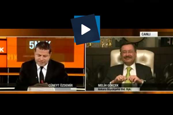 Melih gökçek 'fıskiye' konusunu böyle anlatmıştı
