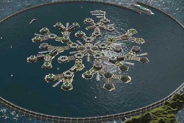 İlk yüzen şehir 2020 yılında kurulacak