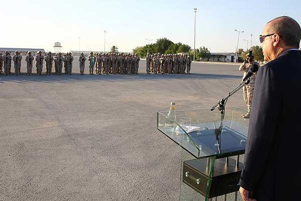 'Sizlerin buradaki varlığının yegane sebebi barıştır'