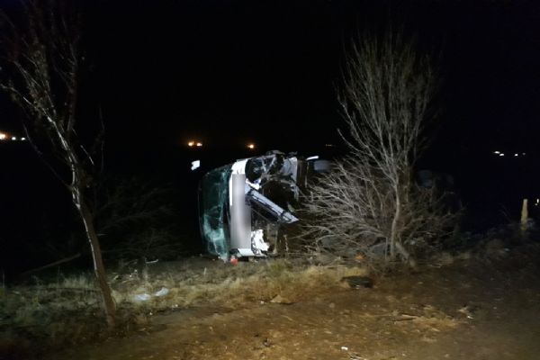 Ankara'da otobüs devrildi: 10 kişi yaralandı