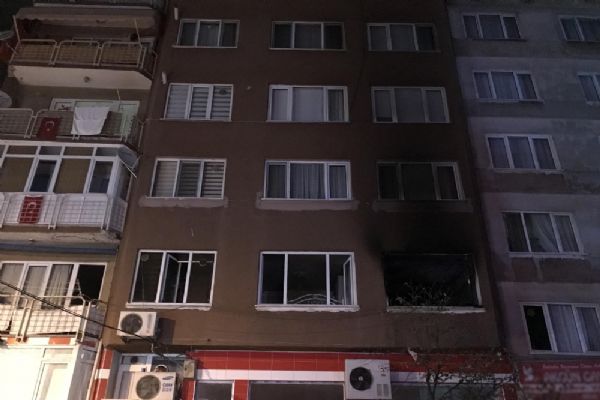 Bursa'da babasına kızdı, evi yaktı