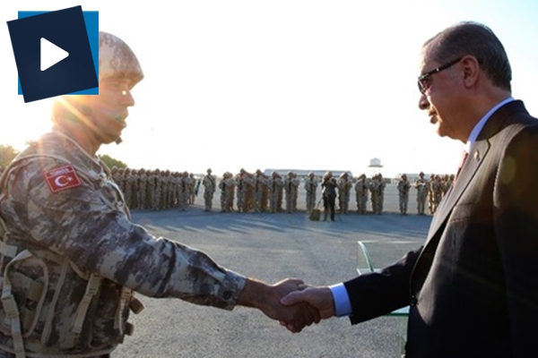 Erdoğan, Katar'daki Türk Birliğini ziyaret etti