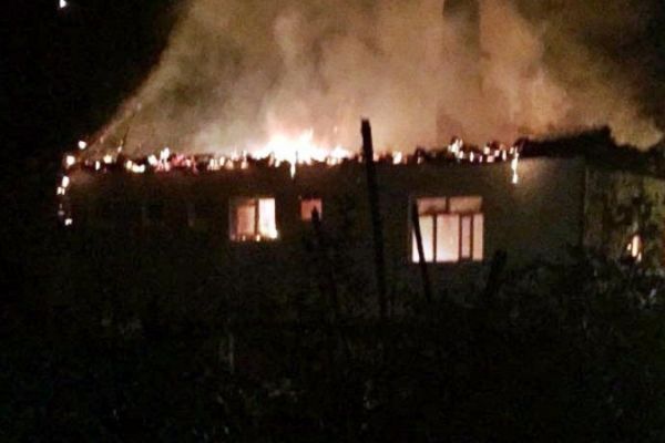 Zonguldak'ta sobayı tutuştururken, kendini ve evi yaktı