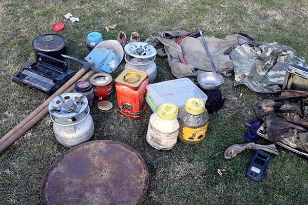 Tunceli'de terör operasyonu! Patlayıcılar bulundu