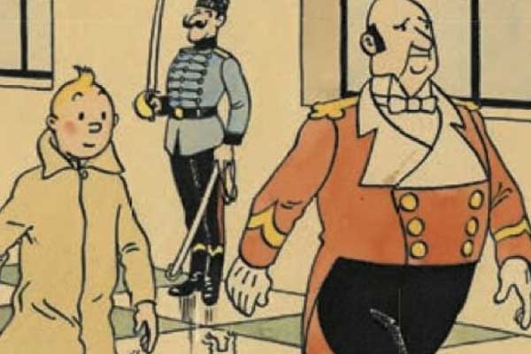 Orijinal Tenten çizimi 500 bin dolara satıldı