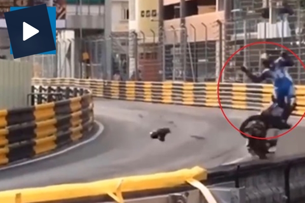 İngiliz sürücünün hayatını kaybettiği kaza görüntülendi