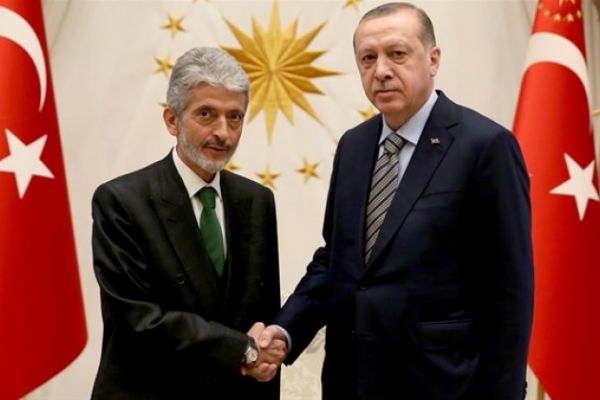 Cumhurbaşkanı Erdoğan Mustafa Tuna'yı kabul etti