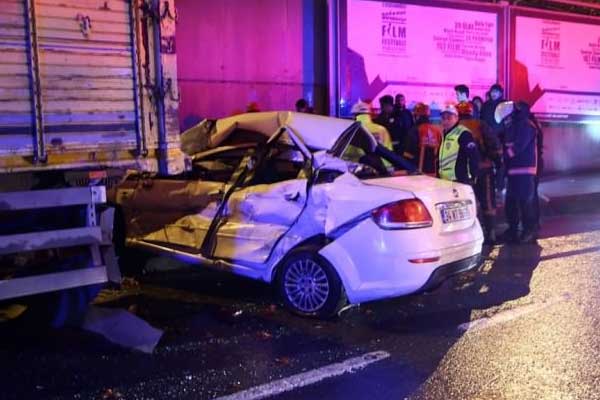 Şişli'de kaza! Yaralılar var