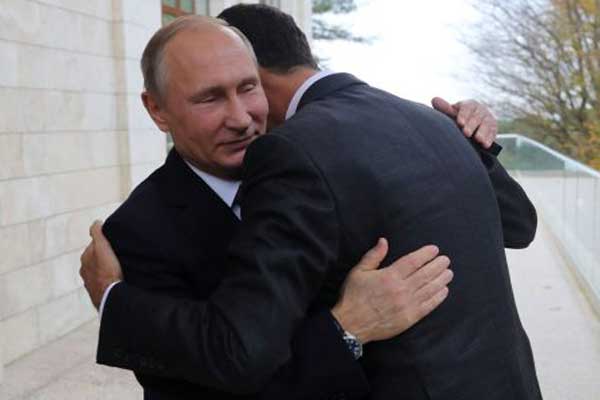 Esed Rusya'da Putin ile görüştü