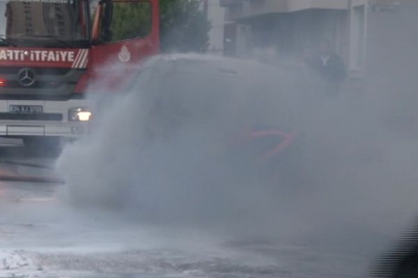 Esenyurt'ta faciadan dönüldü